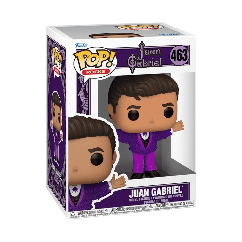 Funko Pop Rocks: Juan Gabriel Mariachi Purple Outfit Figure #463!